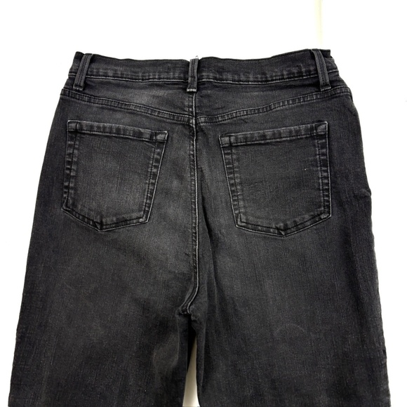 Gloria Vanderbilt Amanda Straight Leg Women's size 10 Black Denim jeans - Picture 4 of 4